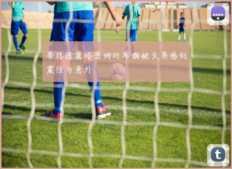 蒂格透露塔图姆对布朗被交易感到震惊与意外